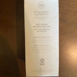 Intelligent Nutrients Refining MicroPolish. Brand new never opened